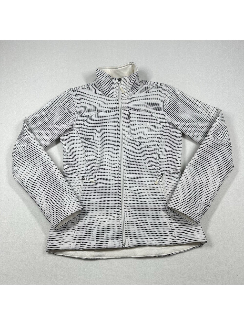 THE NORTH FACE Apex Bionic Jacket-Unique Black Dot Gardenia Design Size Small